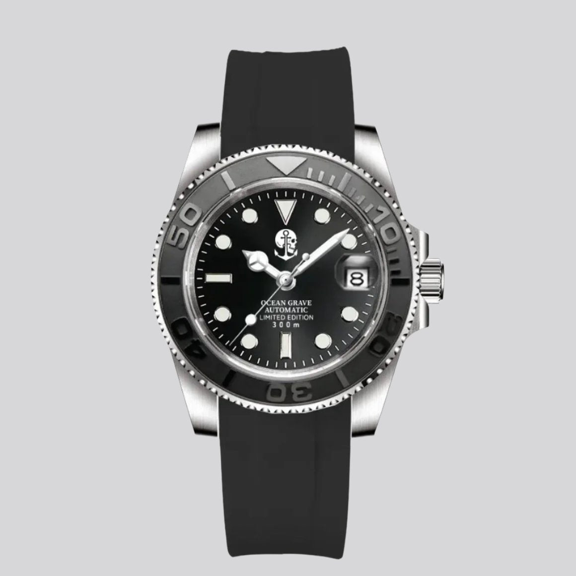 NOIR - Automatic 21 Jewel Dive Watch